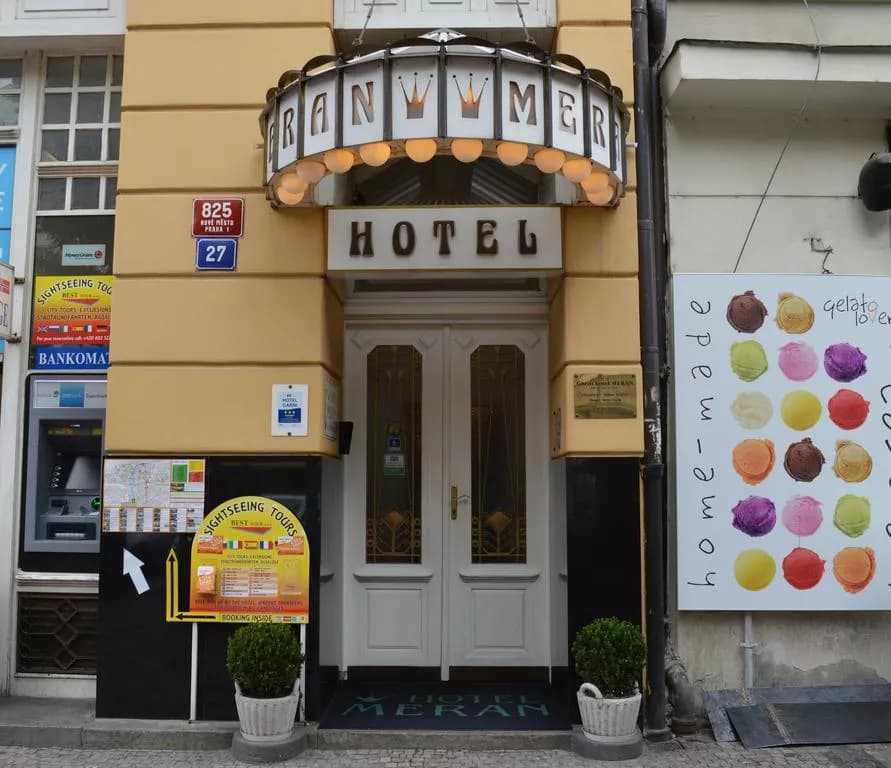 Hotel Meran, Praha Nové Město